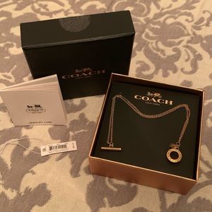 AUTHENTIC COACH ROSE GOLD BRACELET